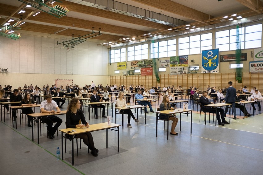 Egzamin gimnazjalny w Pniewach