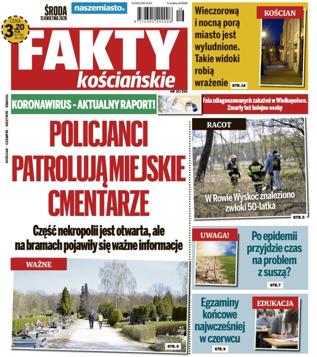 Zapraszamy do lektury nowych "Faktów Kościańskich"