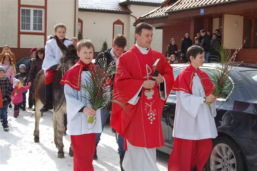 Kartuzy. Katolicy Niedzielą Palmową rozpoczynają Wielki Tydzień -