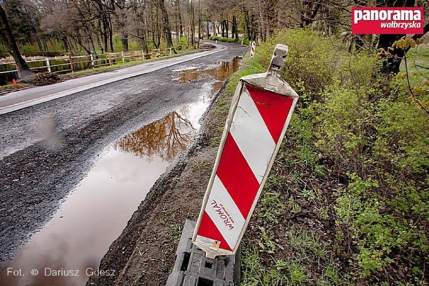 Trwa przebudowa ul. Bystrzyckiej w Wałbrzychu