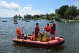 WOPR nad Jeziorem Nyskim egzaminował młodych ratowników 