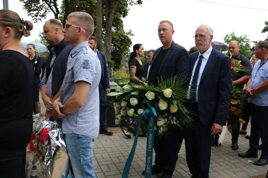 Pogrzeb Leszka Dzierżewicza, burmistrza Ciechocinka.