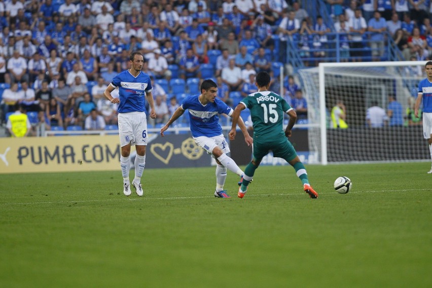 Liga Europy: Lech Poznań wygrał z Chazarem Lenkoran 1:0 [ZDJĘCIA, WIDEO]