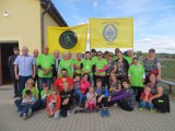 Grupa "Jeziorki - Aktywna Wieś" zaprosiła dzieci na rajd nordic walking