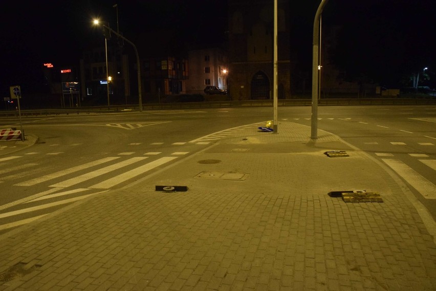 Przez Malbork jeżdżą transporty z wiatrakami na farmę w powiecie sztumskim [ZDJĘCIA, FILM]