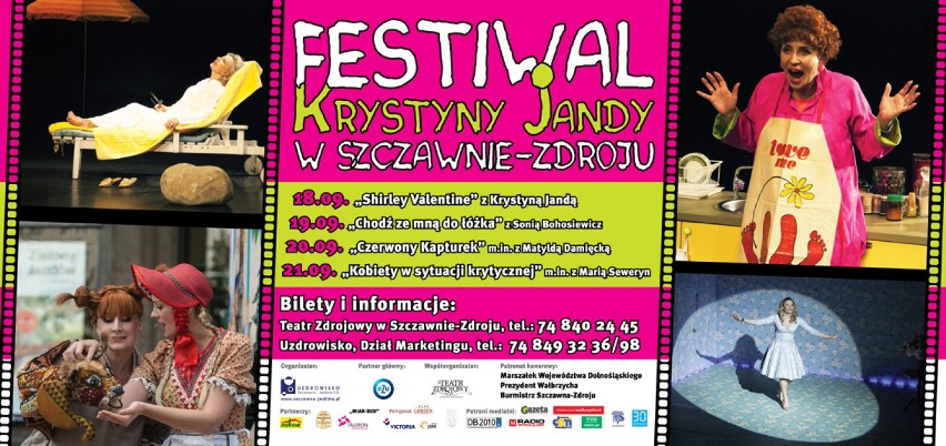 Festiwal Krystyny Jandy w Szczawnie-Zdroju potrwa do 21 września 2014 r.