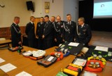 Prezenty od ministra dla strażaków OSP z gminy Koronowo