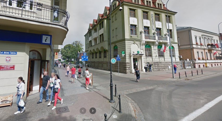 Samochód Google Street View na przestrzeni ostatniego...