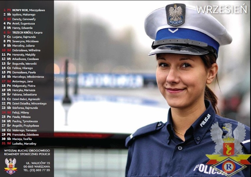 Do twarzy jej nie tylko z mundurze. Ukraińska policjantka...