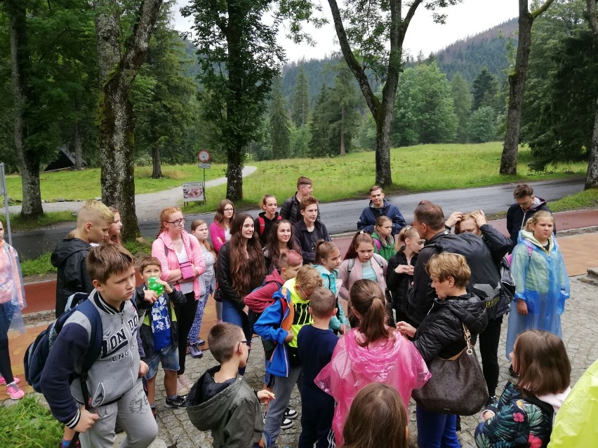 32 dzieci  z terenu Gminy Chocz wzięło udział w obozie w Białym Dunajcu