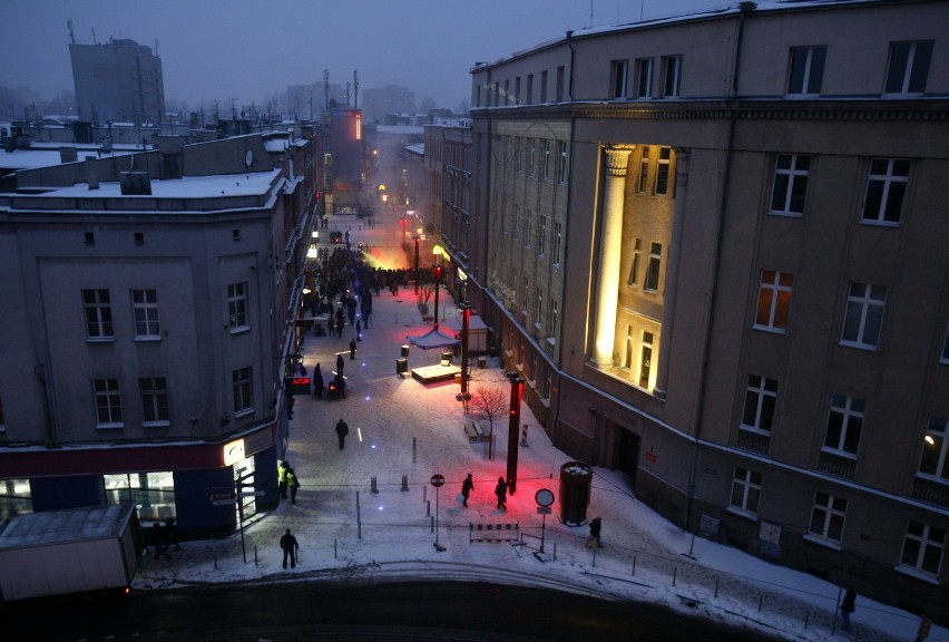 Ulica Jagiellońska w Chorzowie została otwarta rok temu. Tak...