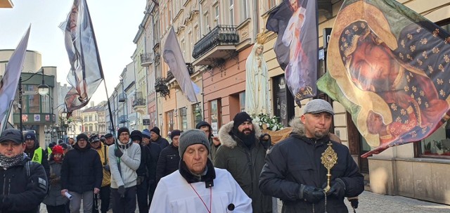 Męski Różaniec przeszedł ulicami Przemyśla.