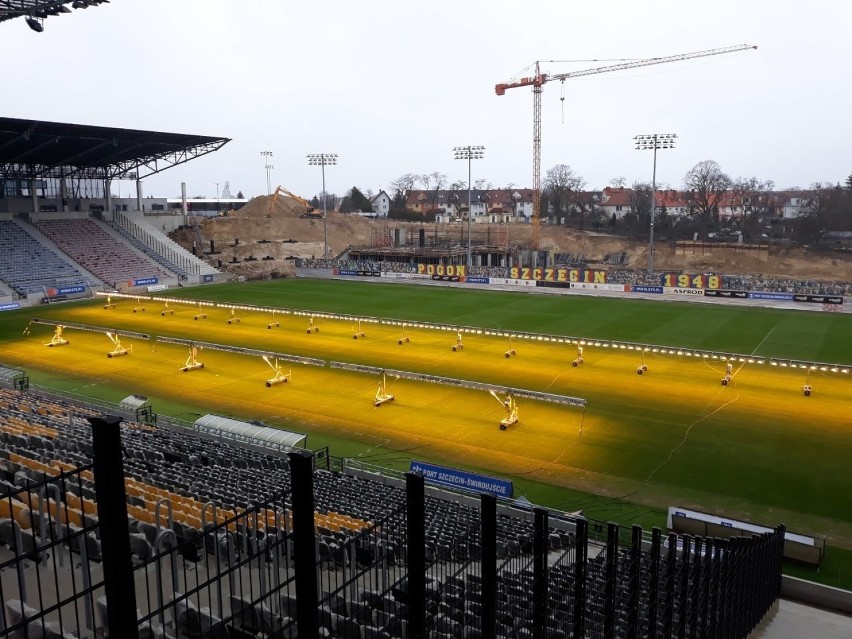 Stadion Pogoni - stan na 14 marca 2021.