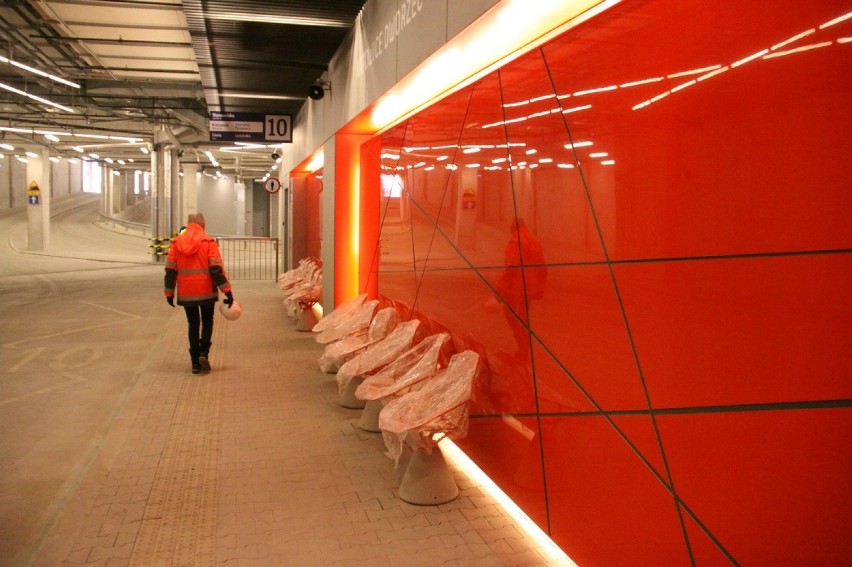 Podziemny dworzec autobusowy w Katowicach