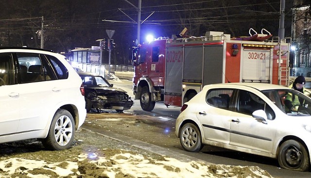 Na Hucisku zderzyły się dwa samochody