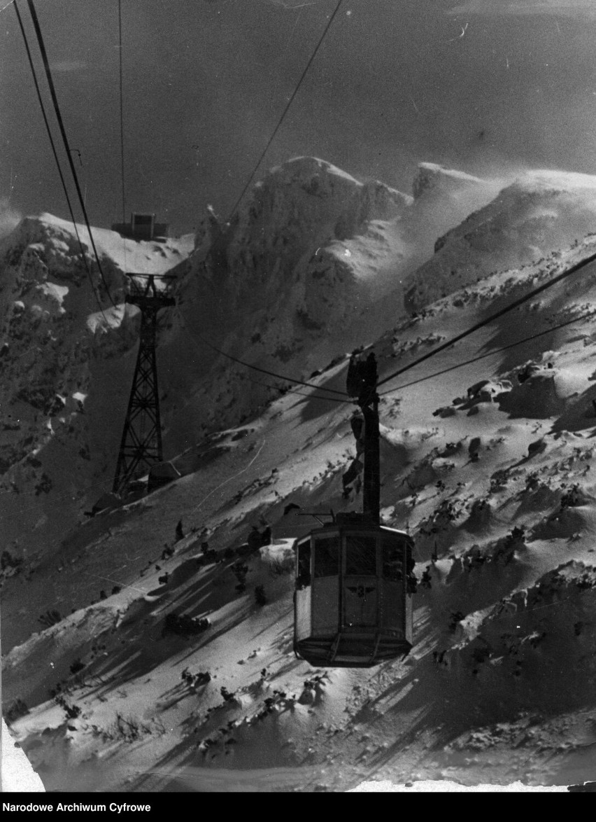 Kolejka linowa na Kasprowy Wierch, 1941 rok