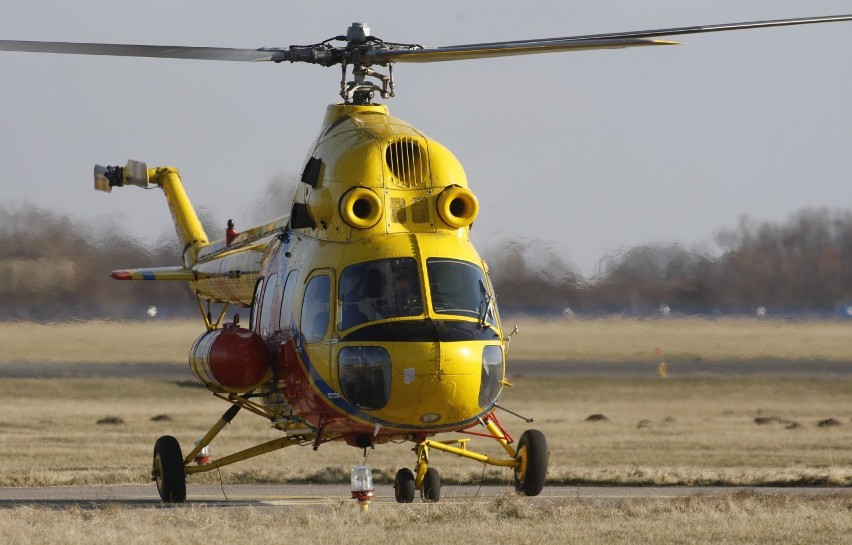 Śmigłowiec MI-2, identyczny jak ten, który 23 sierpnia 1992...