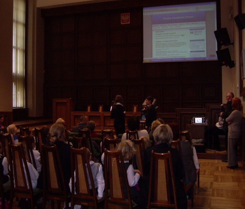 Uczniowie Gimnazjum nr 3 w Malborku wzięli udział w zajęciach Polskiej Akademii Dzieci