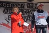  Pikieta Solidarności pod zakładem FCA w Tychach: Chcą podwyżki ZDJĘCIA