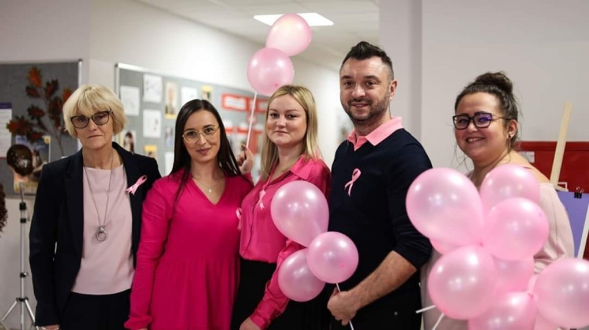 Różowy challenge w Piotrkowie. Zobacz kto wspiera piotrkowskie amazonki ZDJĘCIA