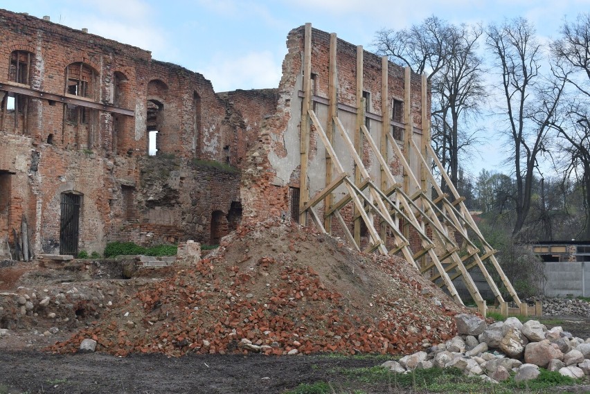 Tak wygląda obecnie Zamek Piastowski w Krośnie Odrzańskim.