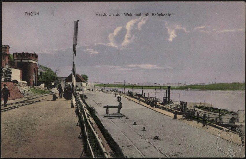 Toruński port i barki - królestwo ludzi Wisły.