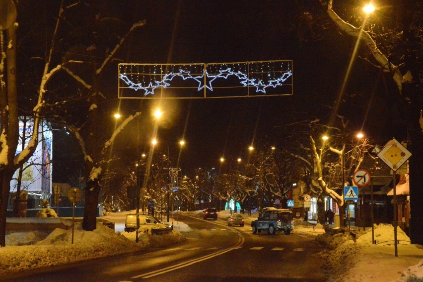 Zakopane. Rozbłysła świąteczna iluminacja [ZDJĘCIA]