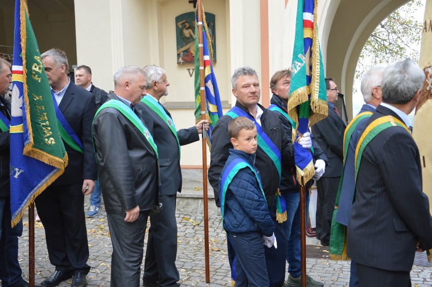 Pielgrzymka hodowców gołębi na Górę św. Anny