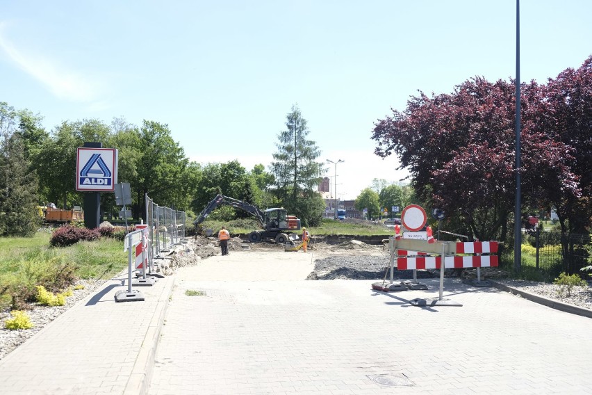 Remont ulicy Zielonogórskiej w Żarach potrwa do listopada.