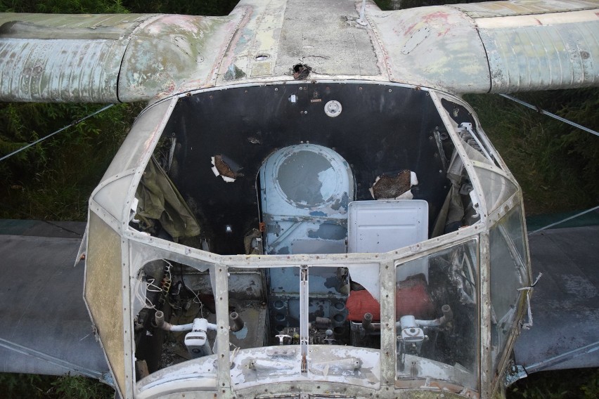 Garczegorze. Antonov "odlatuje" w okolice Koszalina. Na pamiątkę mamy zdjęcia od naszego czytelnika