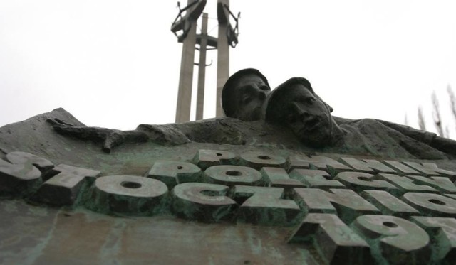 Robert Pepliński był współtwórcą Pomnika Poległych Stoczniowców na Placu Solidarności w Gdańsku