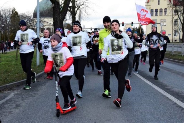 Migawka z ostatniego Biegu Tropem Wilczym w Inowrocławiu