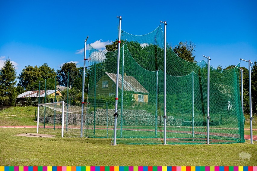 Nowy stadion lekkoatletyczny w Krasnopolu     