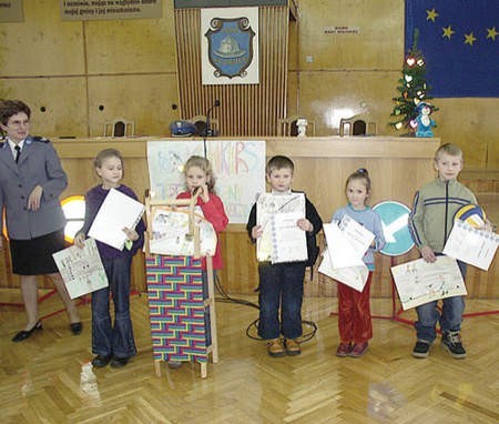 Laureaci konkursu w komplecie.