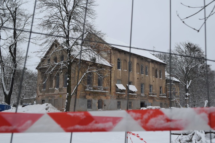 Trwa remont zabytkowego Pałacu w Baranowicach