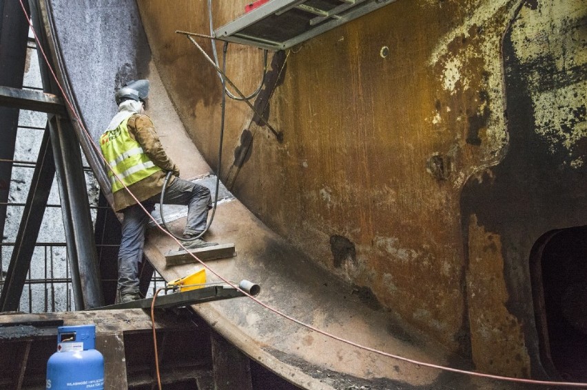 Tunel pod Martwą Wisłą w Gdańsku. Kończy się montaż Damroki...