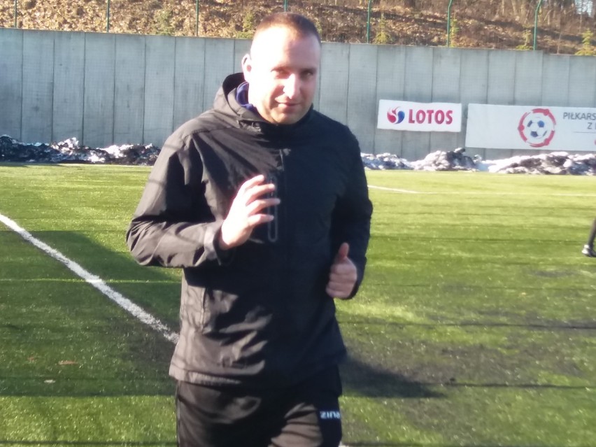 Niefortunny sparing Cartusii z GKS Kolbudy - Kacper Paniński już w 20. minucie musiał opuścić boisko