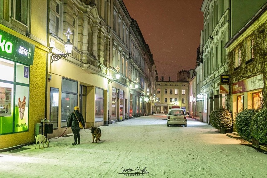 Kluczbork w śnieżnej bieli