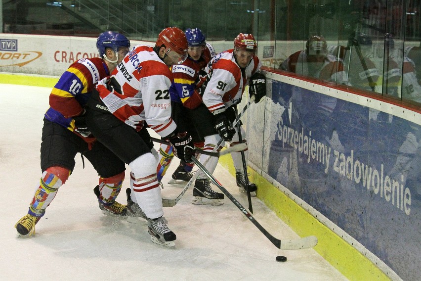 Hokej: Comarch Cracovia - MMKS Podhale Nowy Targ 6:3