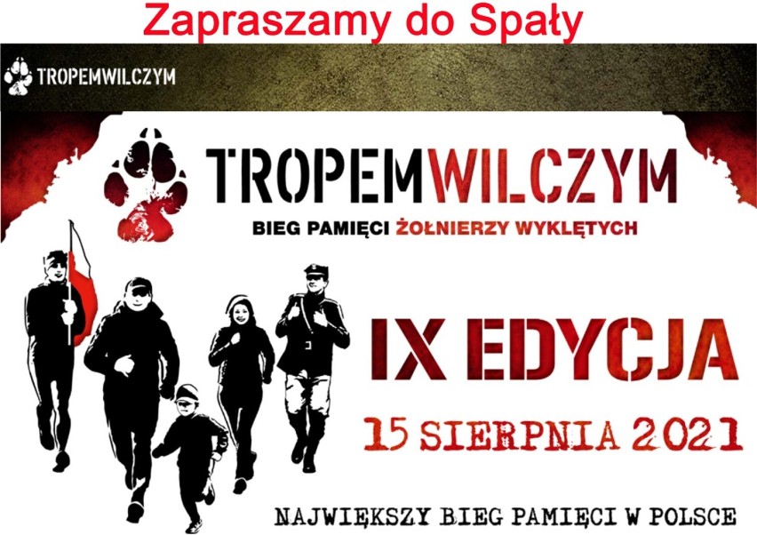 W najbliższą niedzielę bieg Wilczym Tropem w Tomaszowie i Spale. Trwają zapisy!