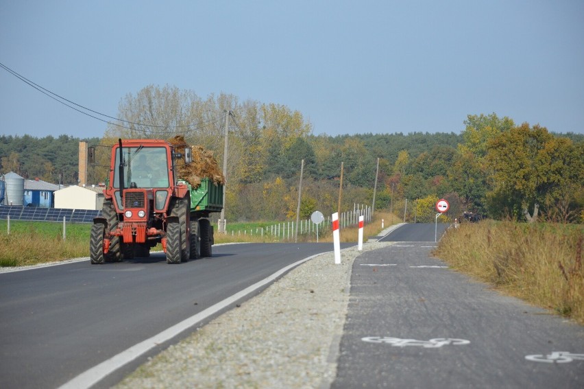 Oddano do użytku odcinek drogi Wilkowo - Borów.