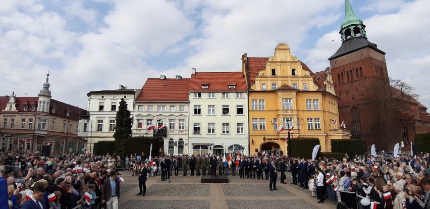 Andrzej Duda spotkał się z mieszkańcami Białogardu [ZDJĘCIA]