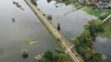Zdjęcia oraz nagrania Stowarzyszenia 515 z Krosna Odrzańskiego z ewakuacji koni z zalanych łąk w okolicach Połupina