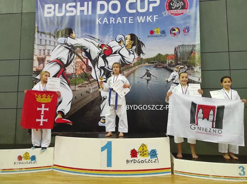 Gniezno. Klub Karate Inochi z kolejnym sukcesami [FOTO]Turniej BUSHI-DO CUP 2021