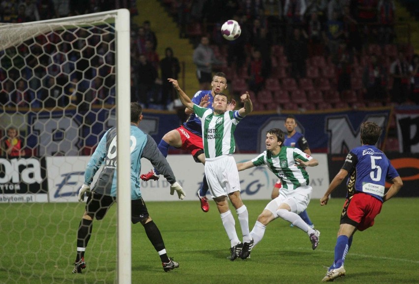 Polonia Bytom - Olimpia Grudziądz 4:1. Świetny mecz Jakuba Świerczoka [ZDJĘCIA]