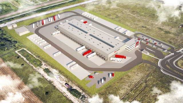 W strefie Rzeszów - Dworzysko DB Schenker buduje nowoczesny terminal.