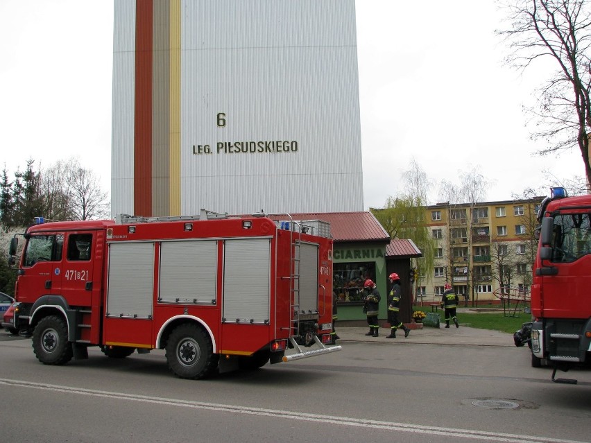 W bloku przy ul. Legionów Piłsudskiego 6 w Siemiatyczach...