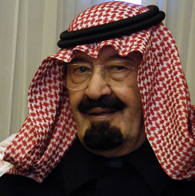 http://commons.wikimedia.org/wiki/File:King_Abdullah_bin_Abdul_al-Saud_Jan2007.jpg