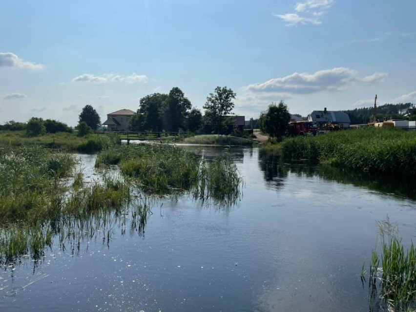 Dzikie Kolonia. Trwają poszukiwania 21-latka, który wszedł do rzeki Supraśl