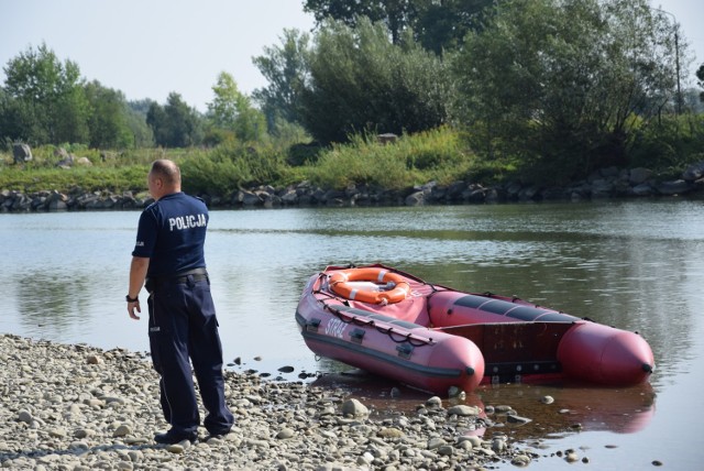 To już drugie poszukiwania osoby na Dunajcu w ciagu tygodnia